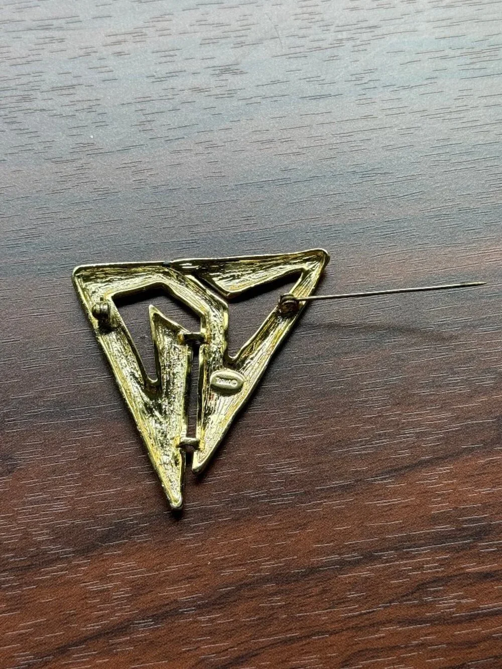 Vintage 1980s Torino Gold Tone Brooch